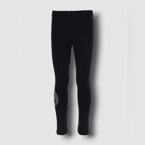 Girls Versace black leggings size 10